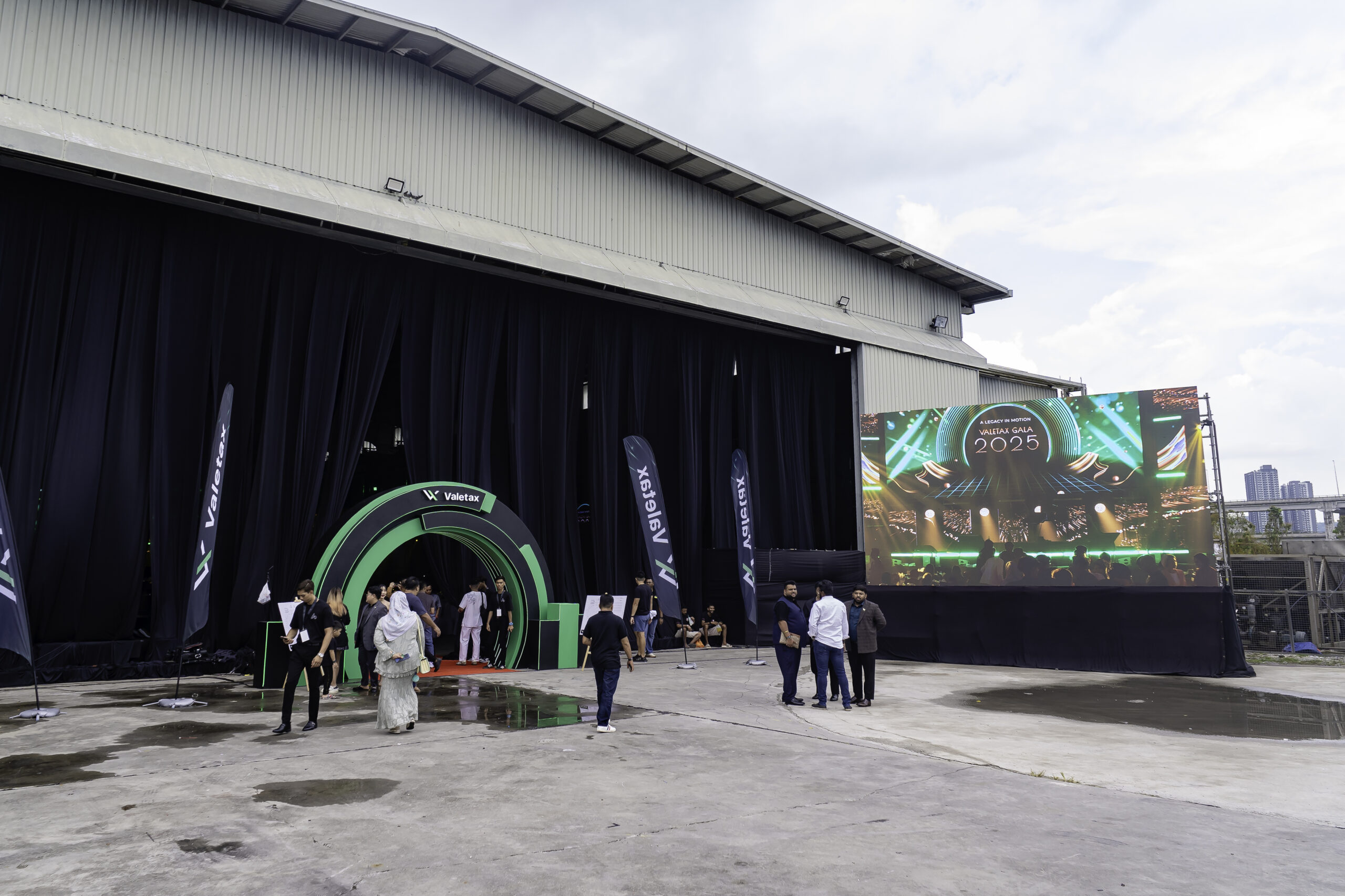 Outdoor roadshow LED screen rental Malaysia