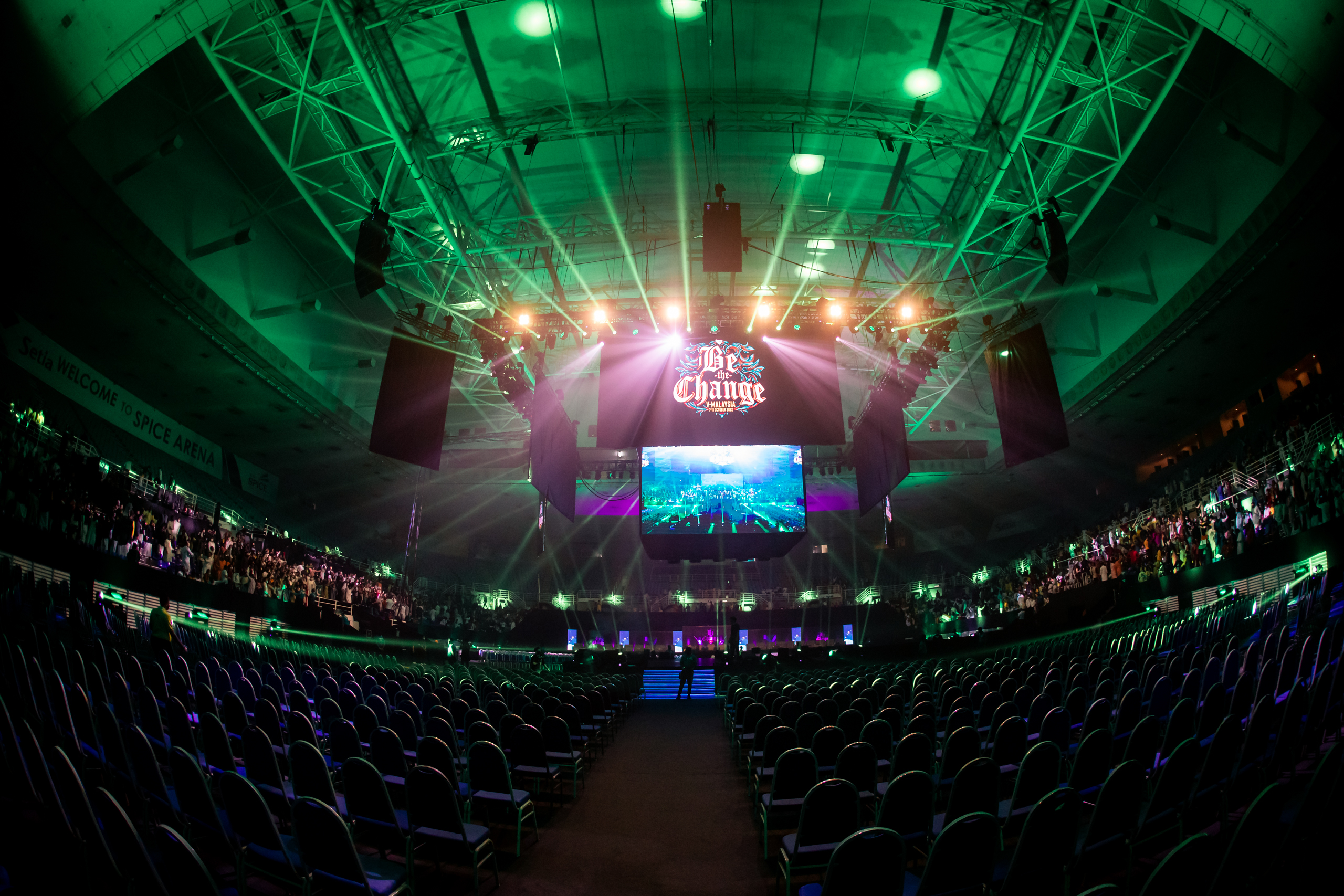 Large-format LED rigging and trussing Malaysia