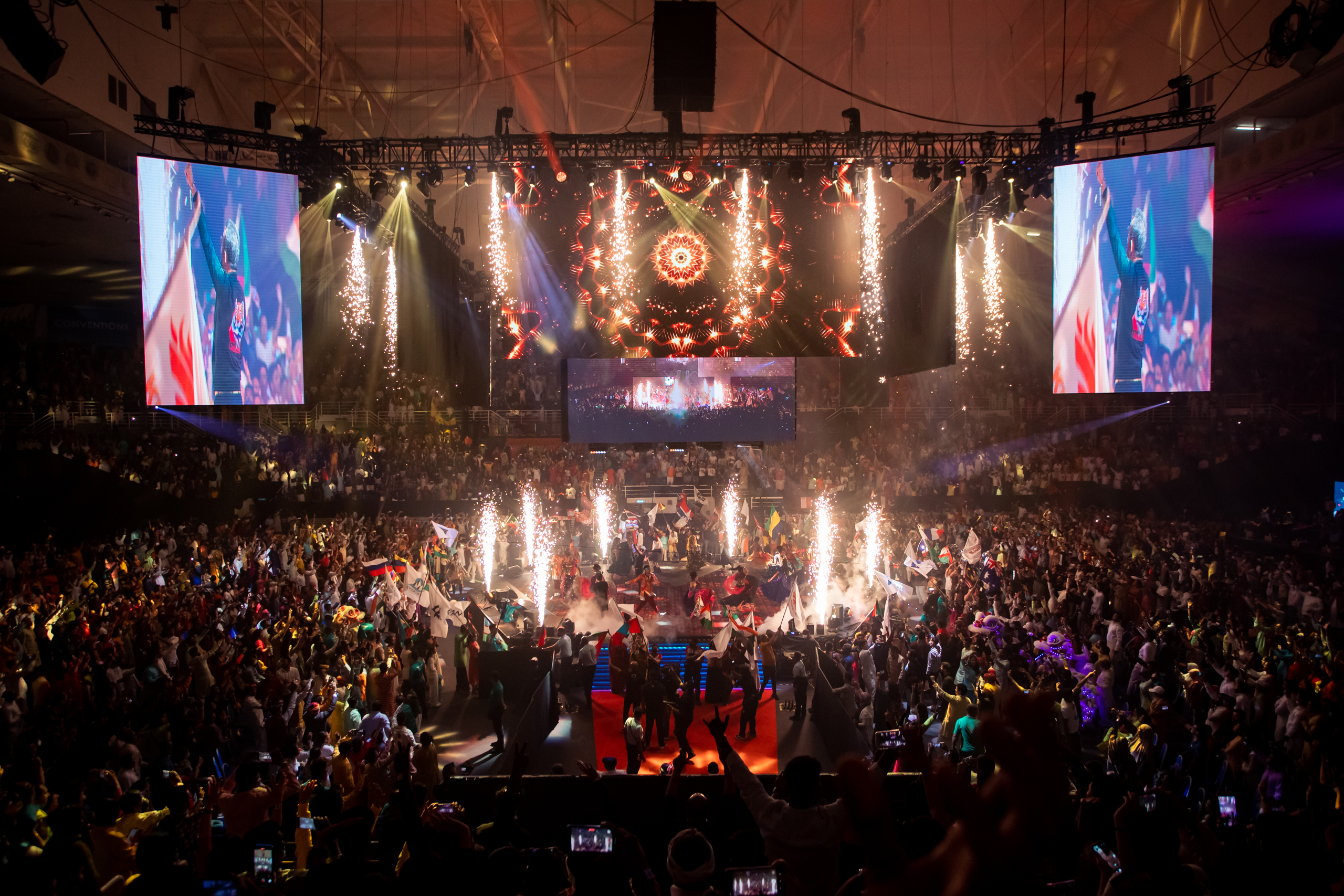 Mega festival large-format LED display Malaysia