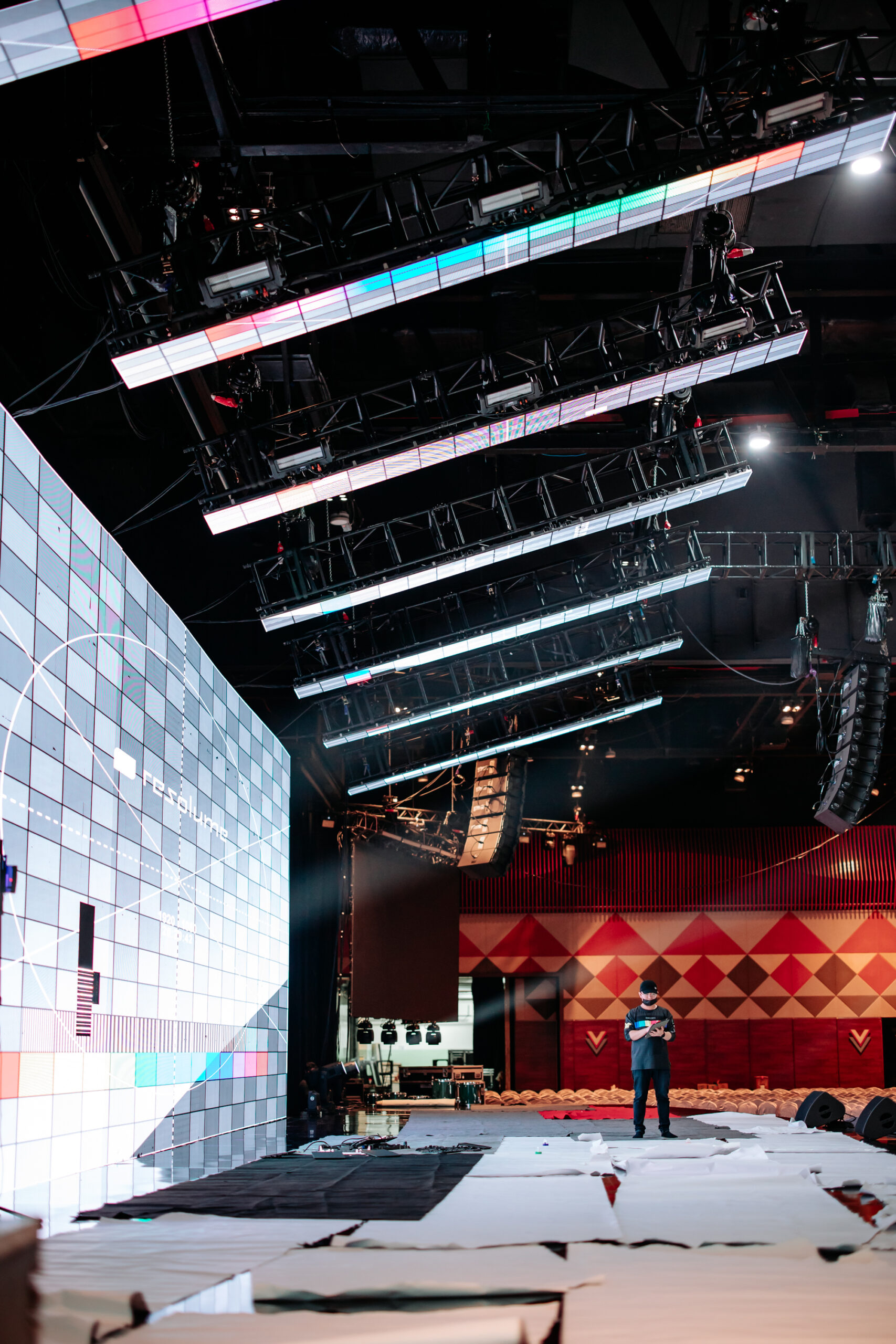 Fine pixel pitch LED screen rental for corporate presentations Malaysia