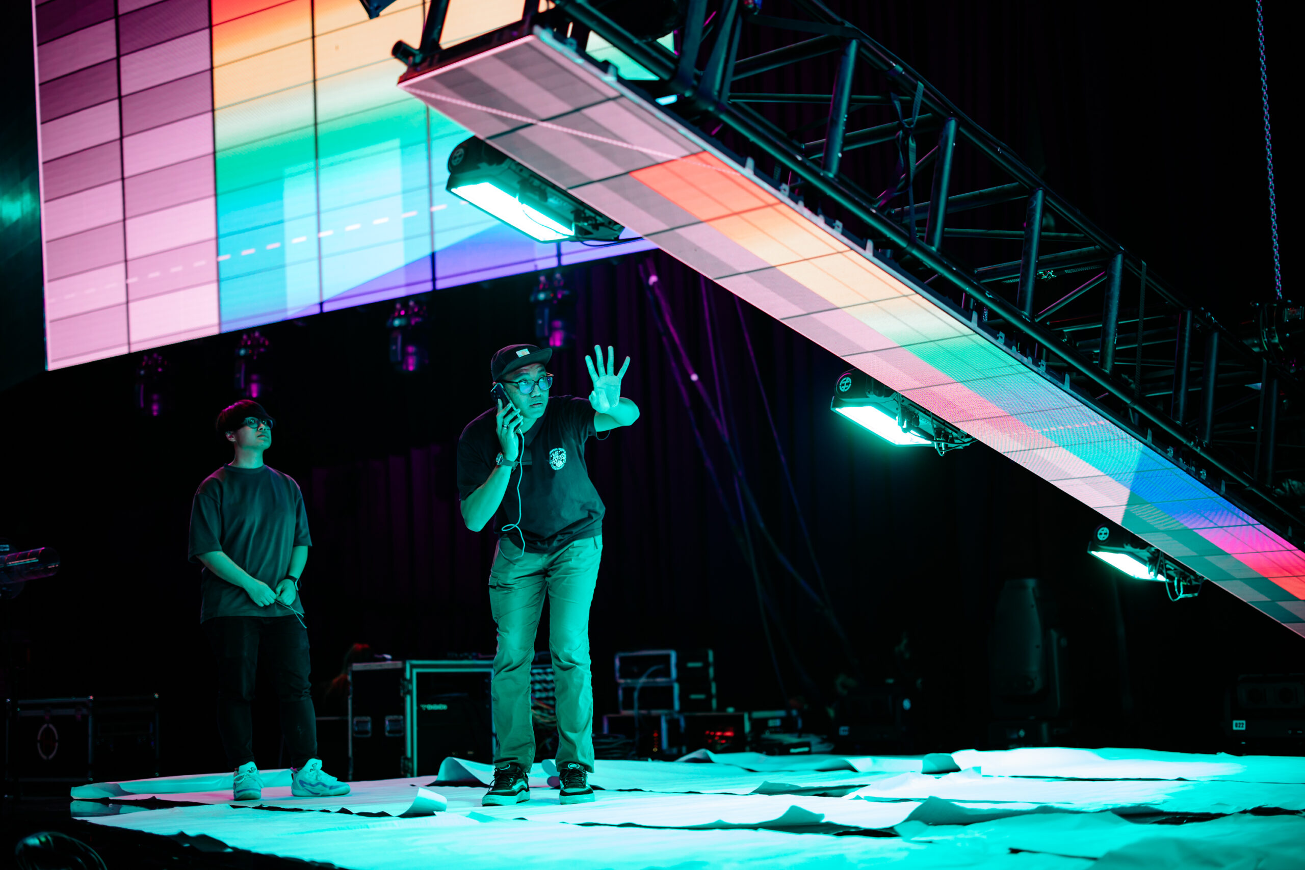 Large-format LED rigging and trussing Malaysia