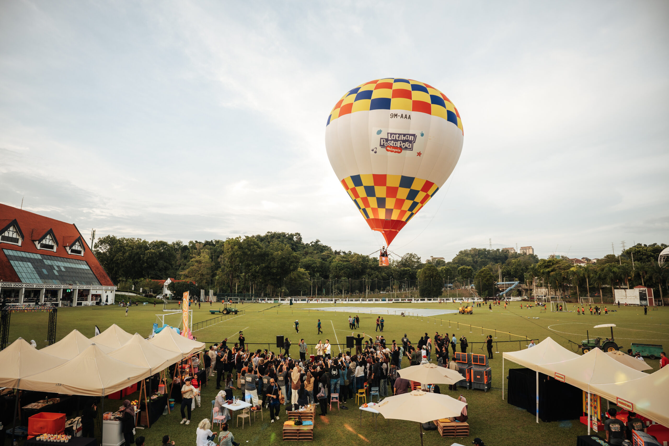 Public launch outdoor LED display Malaysia