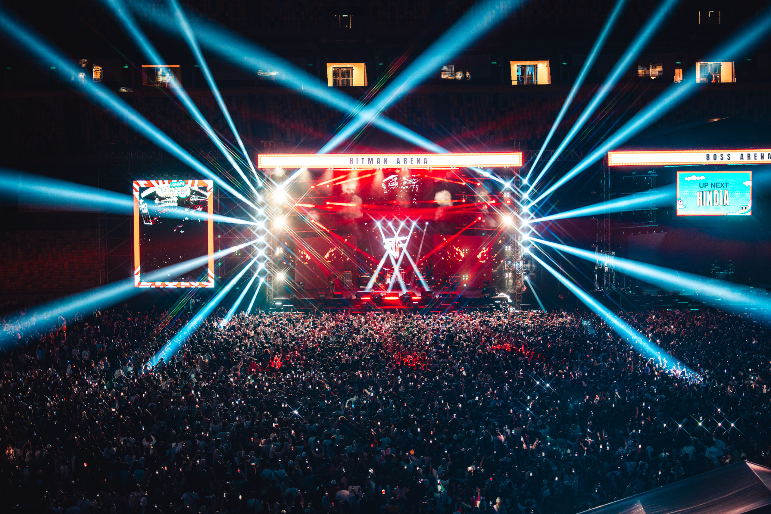 Outdoor concert and festival LED display Malaysia