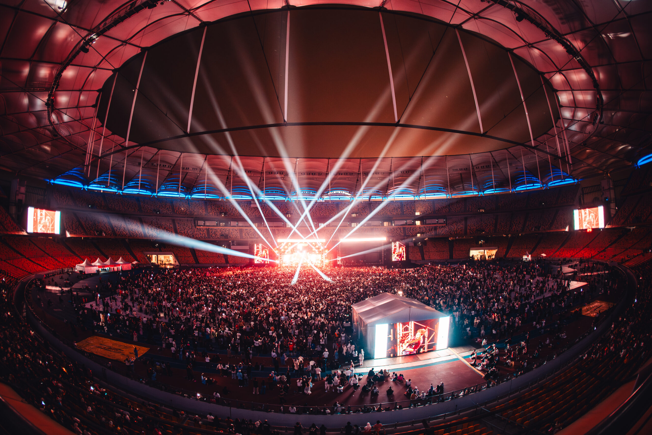 Mega festival large-format LED display Malaysia