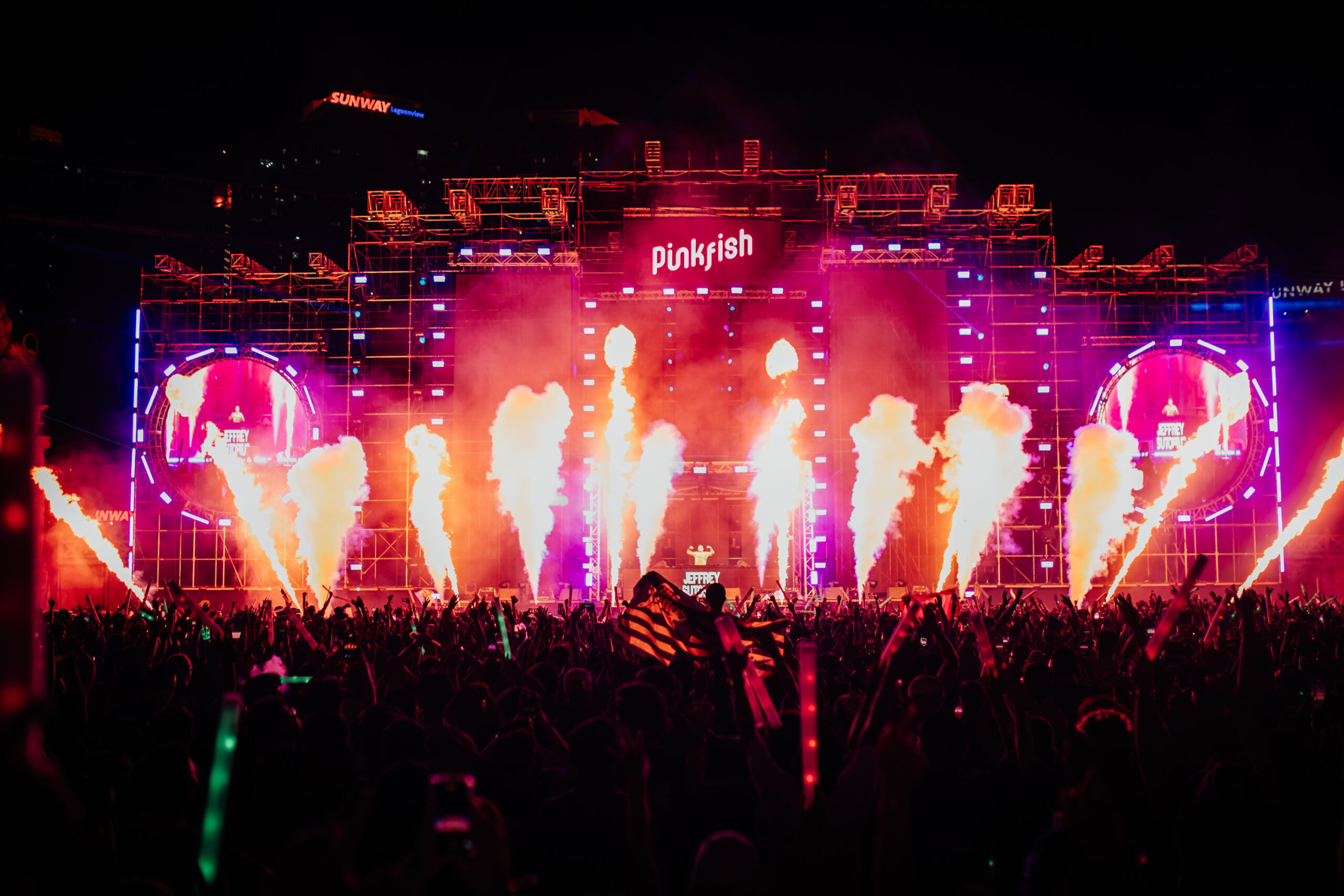 Outdoor concert and festival LED display Malaysia