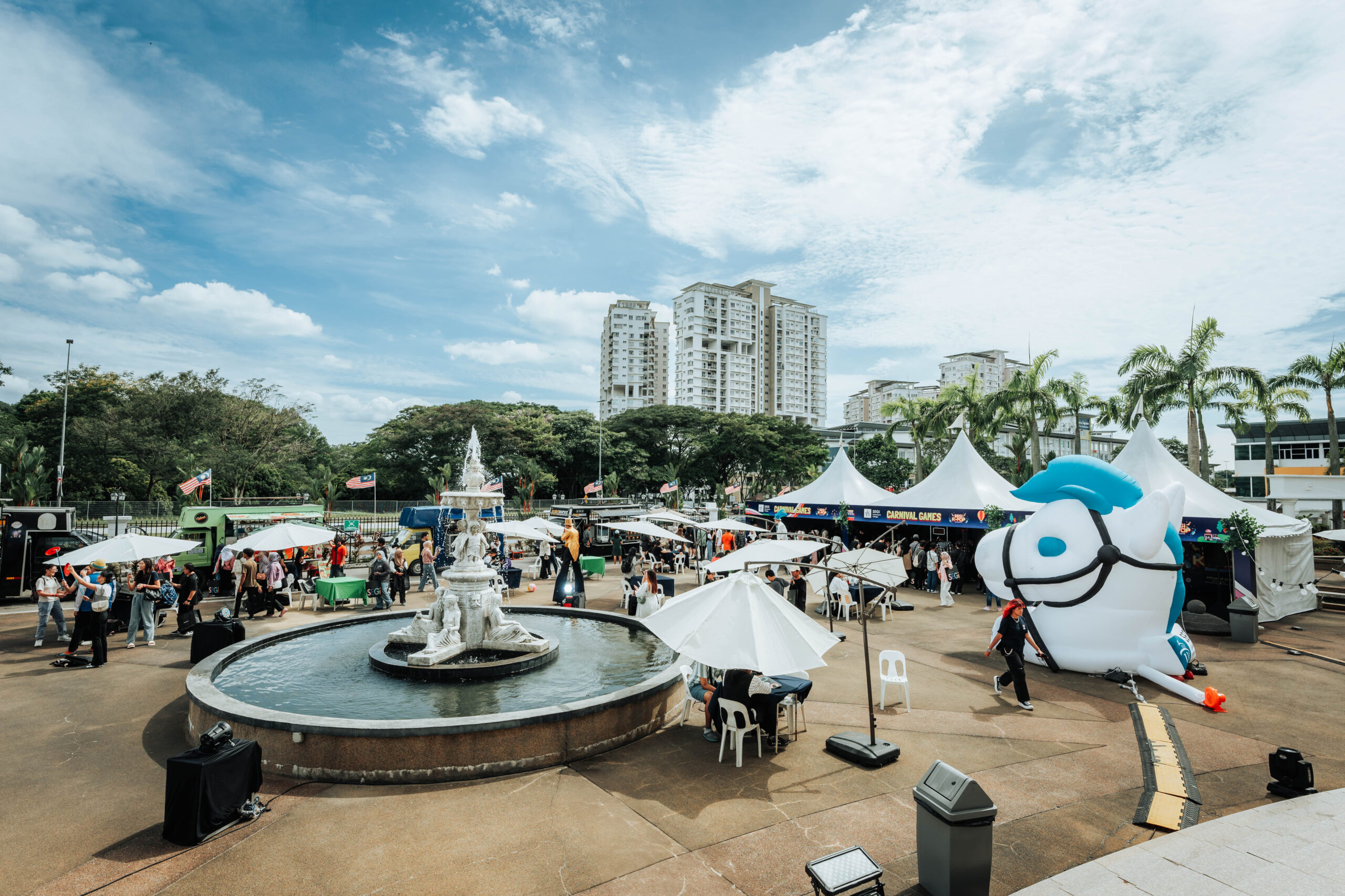 Outdoor roadshow LED screen rental Malaysia